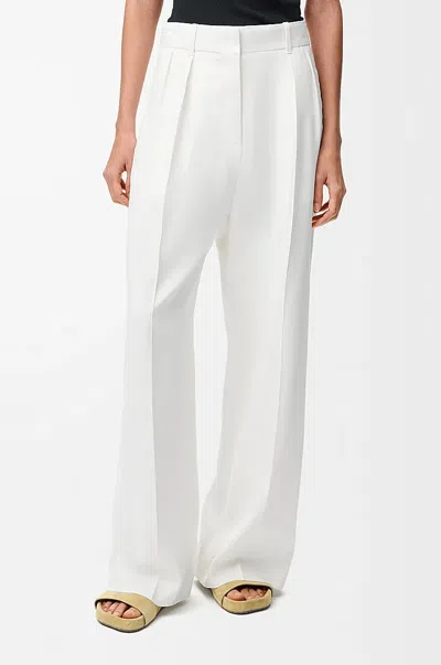 Loewe Trousers In Stretch Viscose Blend