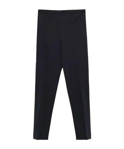 Antonelli Pleated Zipper Casual Pants In Black