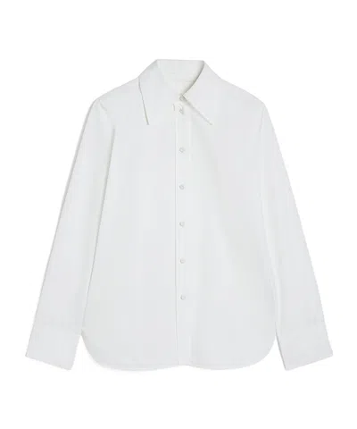 Jil Sander Poplin Shirt In White