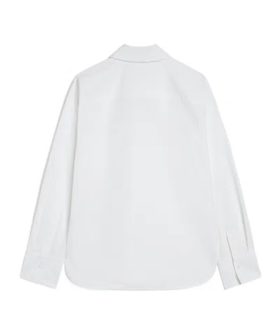 Jil Sander Poplin Shirt In White