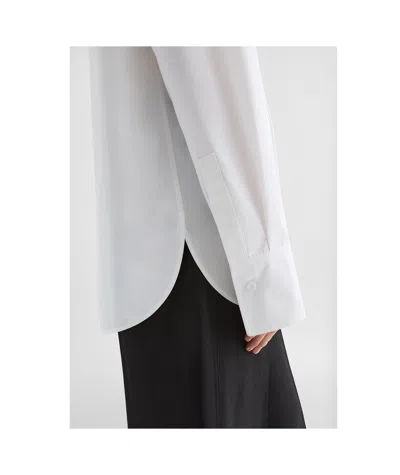Jil Sander Poplin Shirt In White
