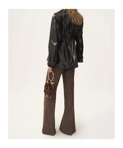 Chloé Long Sleeve Casual Jacket In Black