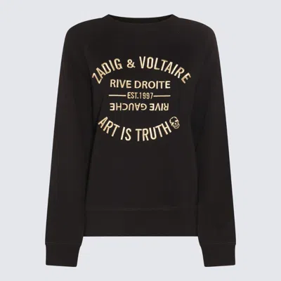 Zadig & Voltaire Zadig&voltaire Upper Blason Brode In Black