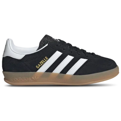 Adidas Originals Boys   Gazelle Indoor In Black
