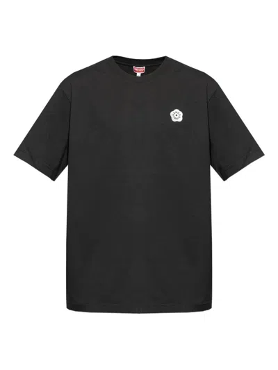 Kenzo Boke Flower 2.0 Cotton T-shirt In Black