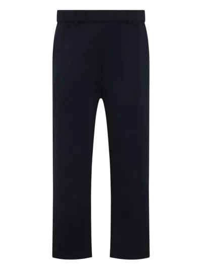Prada Track Pants Polyester Belt Loops In Blue