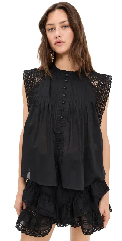 Isabel Marant Étoile Gresia Blouse Black