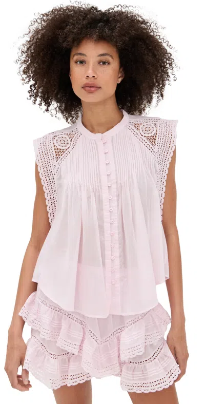 Isabel Marant Étoile Gresia Blouse Light Pink