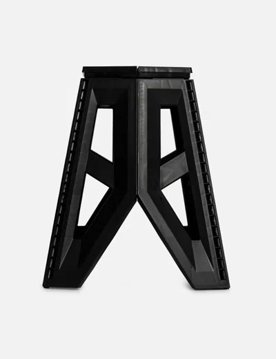 Neighborhood Logo Foldable Chair In Black