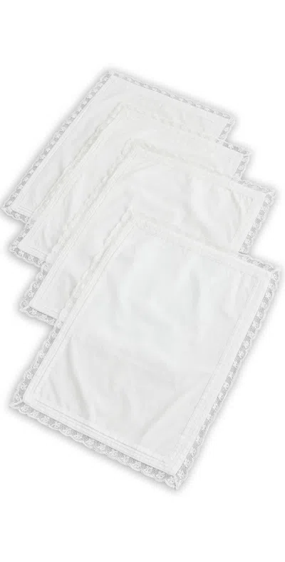 Loveshackfancy Victorian Placemat White