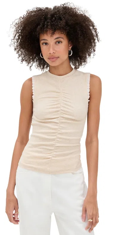 Ulla Johnson Kyla Top Ivory Melange In Neutral