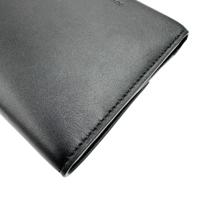 Pre-owned Bottega Veneta Black Wallet (tri-fold) ()