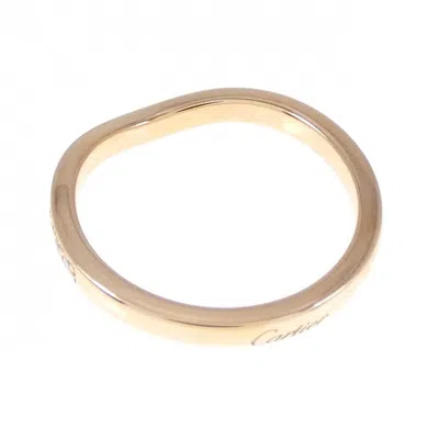 Pre-owned Cartier Pink Gold Pink Gold (18k) Band Ring ()