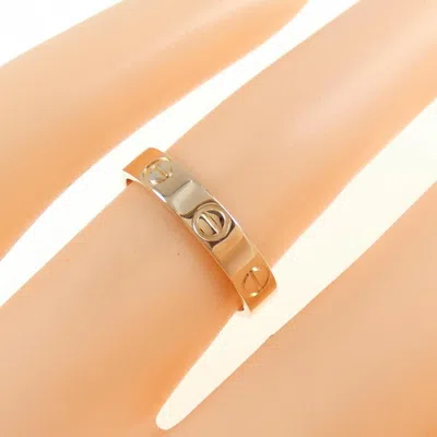 Pre-owned Cartier Pink Gold Pink Gold (18k) Band Ring ()