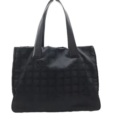 Pre-owned Chanel Black Nylon Tote Bag ()