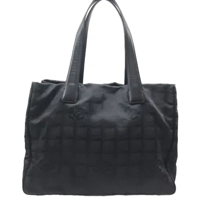 Pre-owned Chanel Black Nylon Tote Bag ()