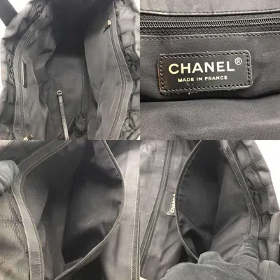 Pre-owned Chanel Black Nylon Tote Bag ()
