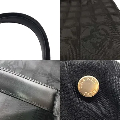 Pre-owned Chanel Black Nylon Tote Bag ()