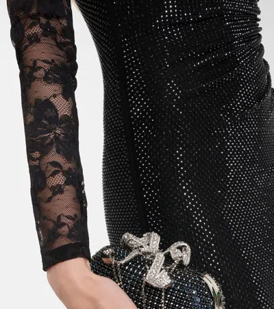 Self-portrait Dresses Blacks And Greys In Black