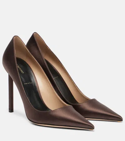 Tom Ford Betty 105 Satin Pumps
