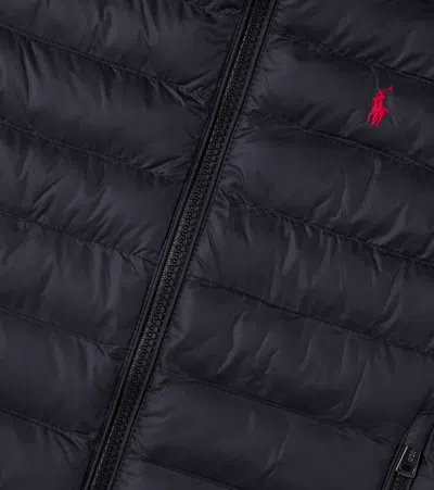 Polo Ralph Lauren Technical Puffer Vest In Blue