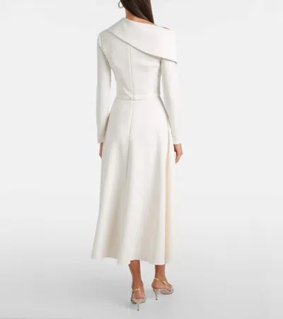 Safiyaa Odelle Asymmetric Midi Dress