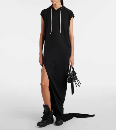 Rick Owens Jumbolace Geobasket Leather Sneakers