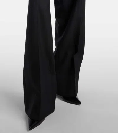 Stella Mccartney High-rise Wool Wide-leg Pants