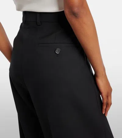 Stella Mccartney High-rise Wool Wide-leg Pants