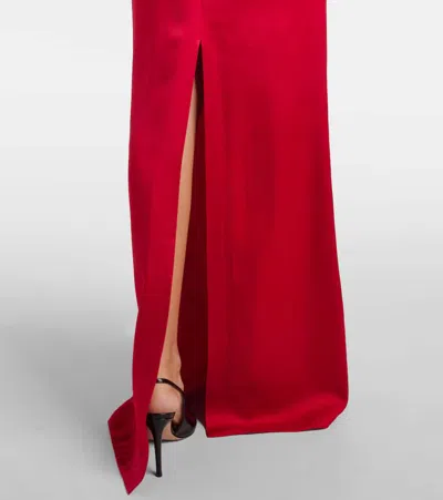 Stella Mccartney Draped Satin Gown