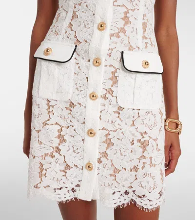 Self-portrait Lace Minidress