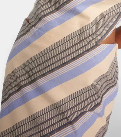 Faithfull Elise Cotton And Linen Maxi Skirt