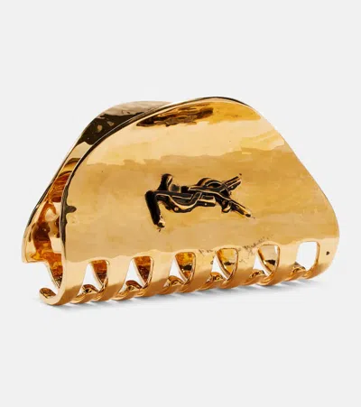Saint Laurent Cassandre Hair Clip