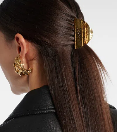 Saint Laurent Cassandre Hair Clip