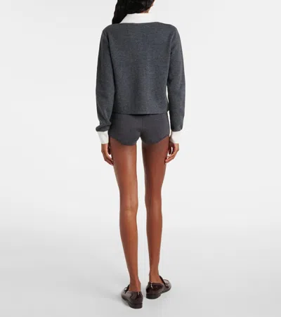 Self-portrait Wool-blend Cardigan