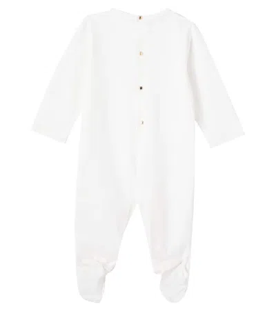 Versace Baby Logo Cotton-blend Jersey Onesie
