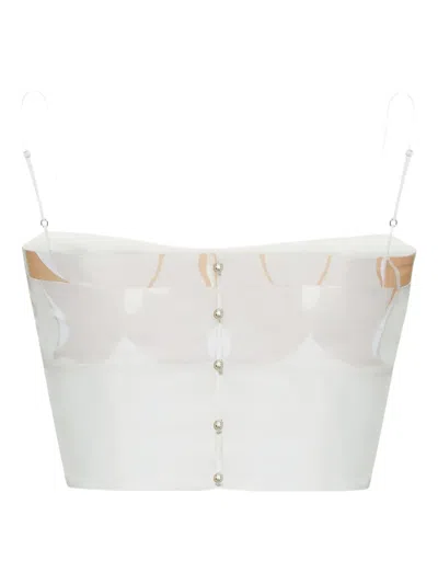 Adam Lippes Bex Tank Top In Multi