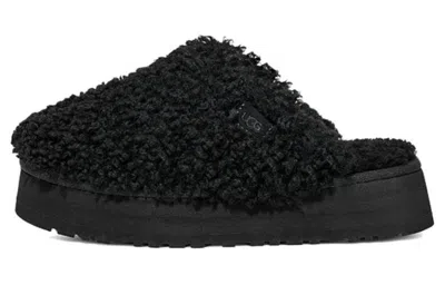 Ugg (wmns)  Maxi Curly Platform Slippers 'black'