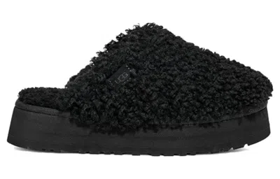 Ugg (wmns)  Maxi Curly Platform Slippers 'black'
