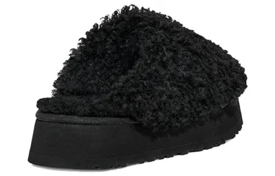 Ugg (wmns)  Maxi Curly Platform Slippers 'black'