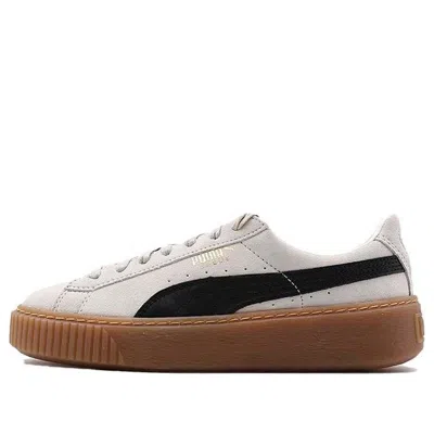 Puma (wmns)  Suede Platform Core 'whisper White Black' In Multi