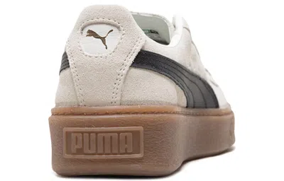 Puma (wmns)  Suede Platform Core 'whisper White Black' In Multi