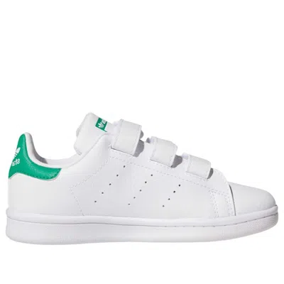 Adidas Originals (ps) Adidas X Disney Stan Smith Comfort Closure 'white Green' In White