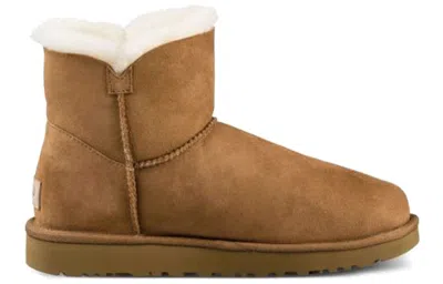 Ugg (wmns)  Mini Bailey Button Ii Boot Fleece Lined In Multi