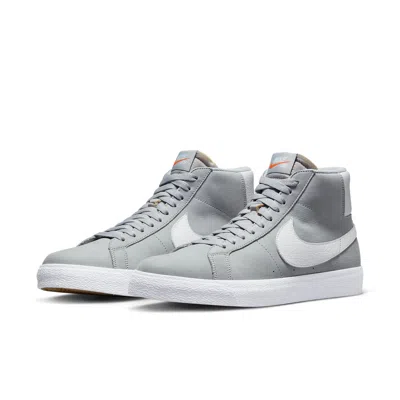 Nike Sb Blazer Mid Wolf Grey In Multi