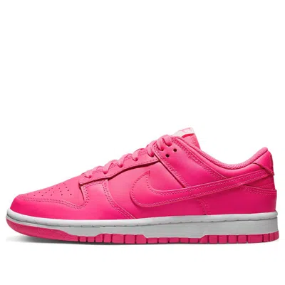 Nike Pink Dunk Low Sneakers In Hyper Pink/hyper Pin | ModeSens