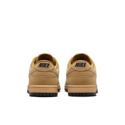 Nike Tan Dunk Low Retro Se Sneakers In Wheat/wheat/gum Yellow/black