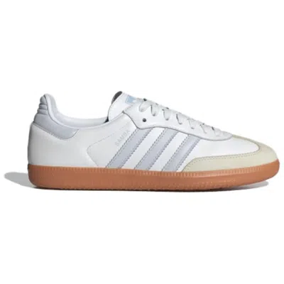 Adidas Originals Womens Adidas Samba Og Logo-print Leather And Suede Low-top Trainers In White
