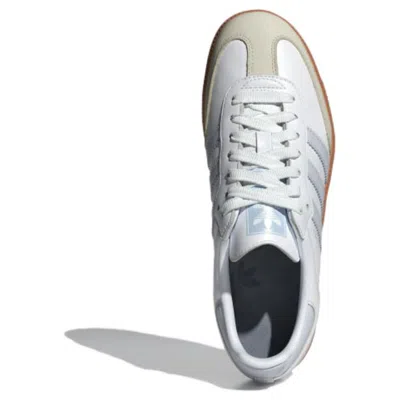 Adidas Originals Womens Adidas Samba Og Logo-print Leather And Suede Low-top Trainers In White