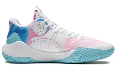 Li-ning Sonic 9 Team Low 'white Prism Pink' In Blue